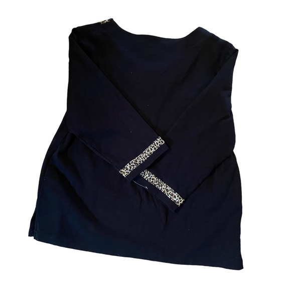 Alfred Dunner 3/4 sleeve top, new without tags, size womens M - Picture 3 of 3